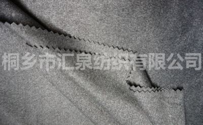 色织染色纬编麂皮绒